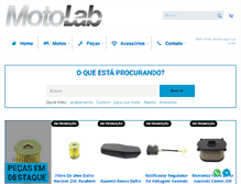 Tablet Screenshot of motolab.com.br